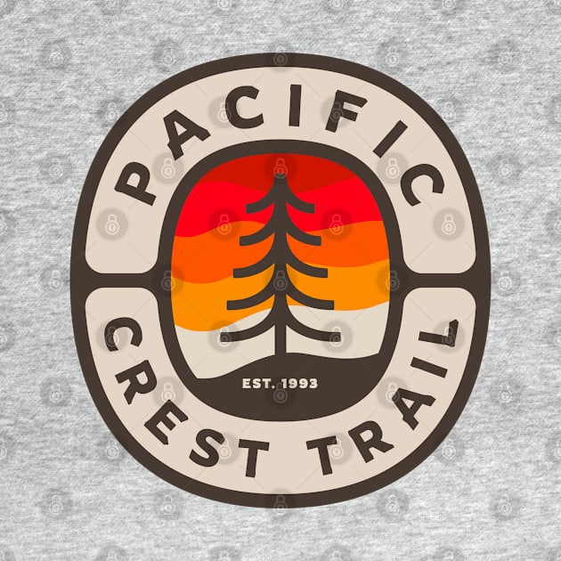 Pacific Crest Trail Logo by Spatium Natura